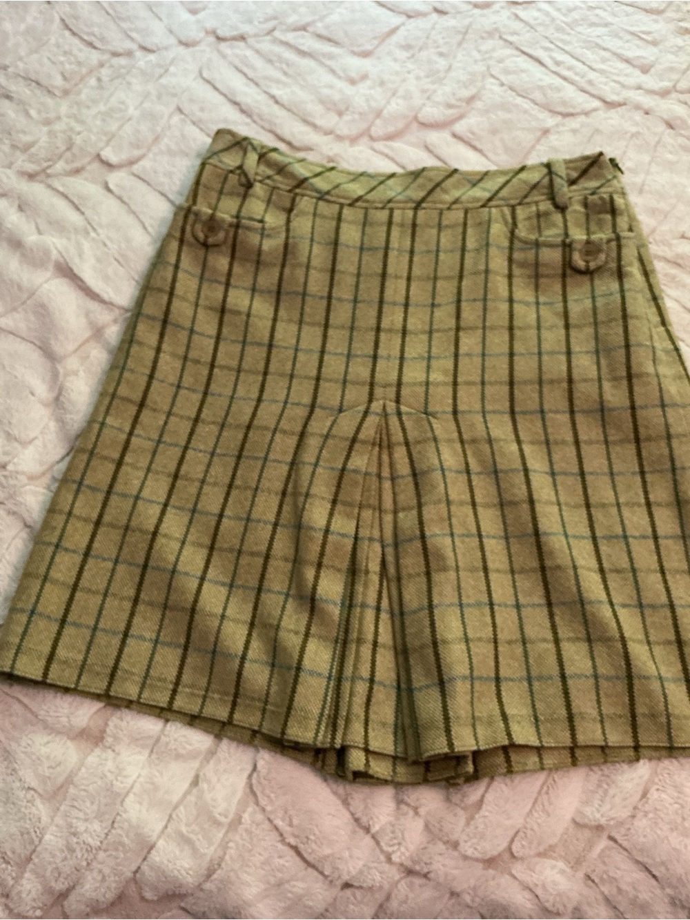 LOFT Olive Green Skirt